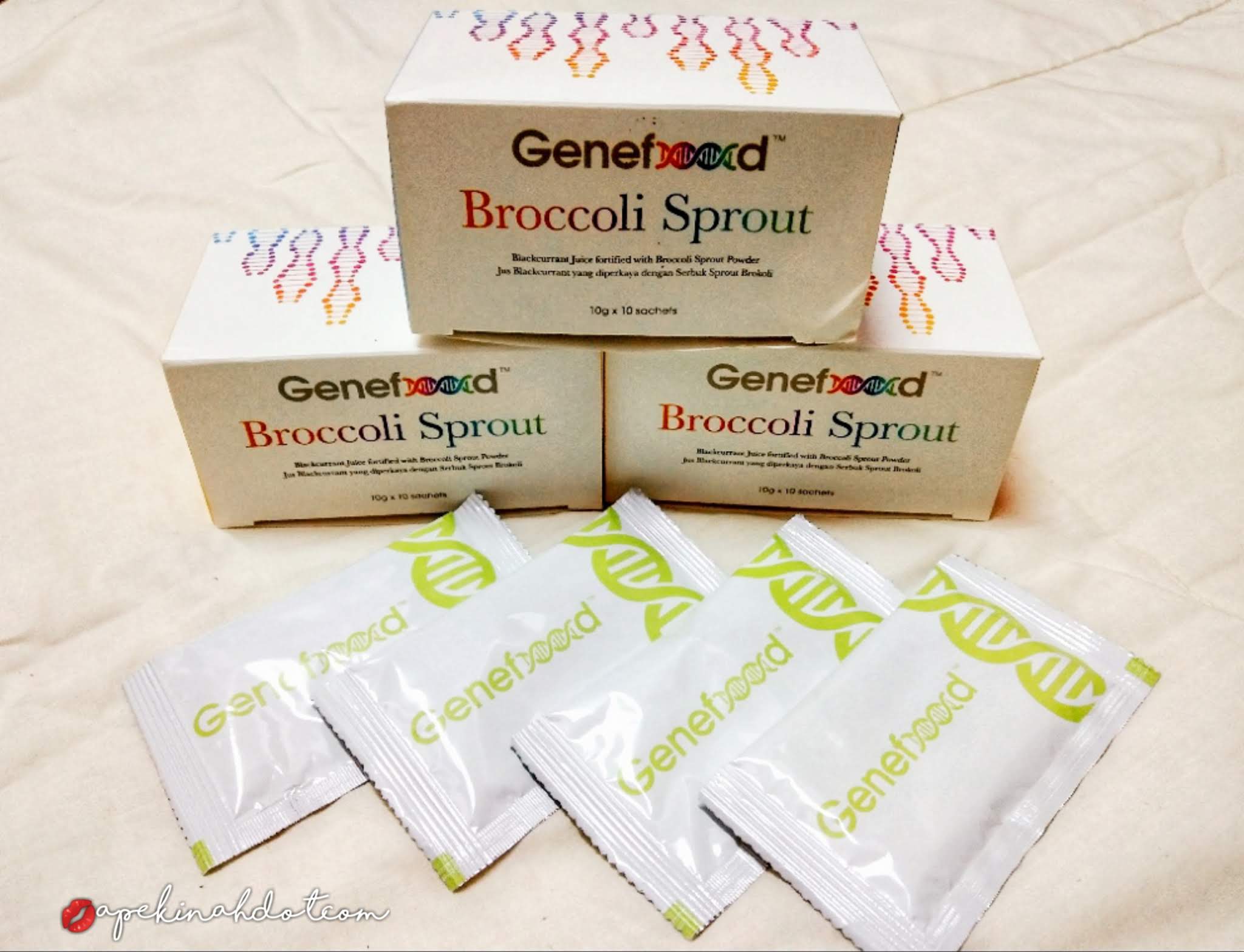 Minuman Kesihatan Untuk Kekal Sihat dan Bertenaga daripada Genefood Broccoli Sprout