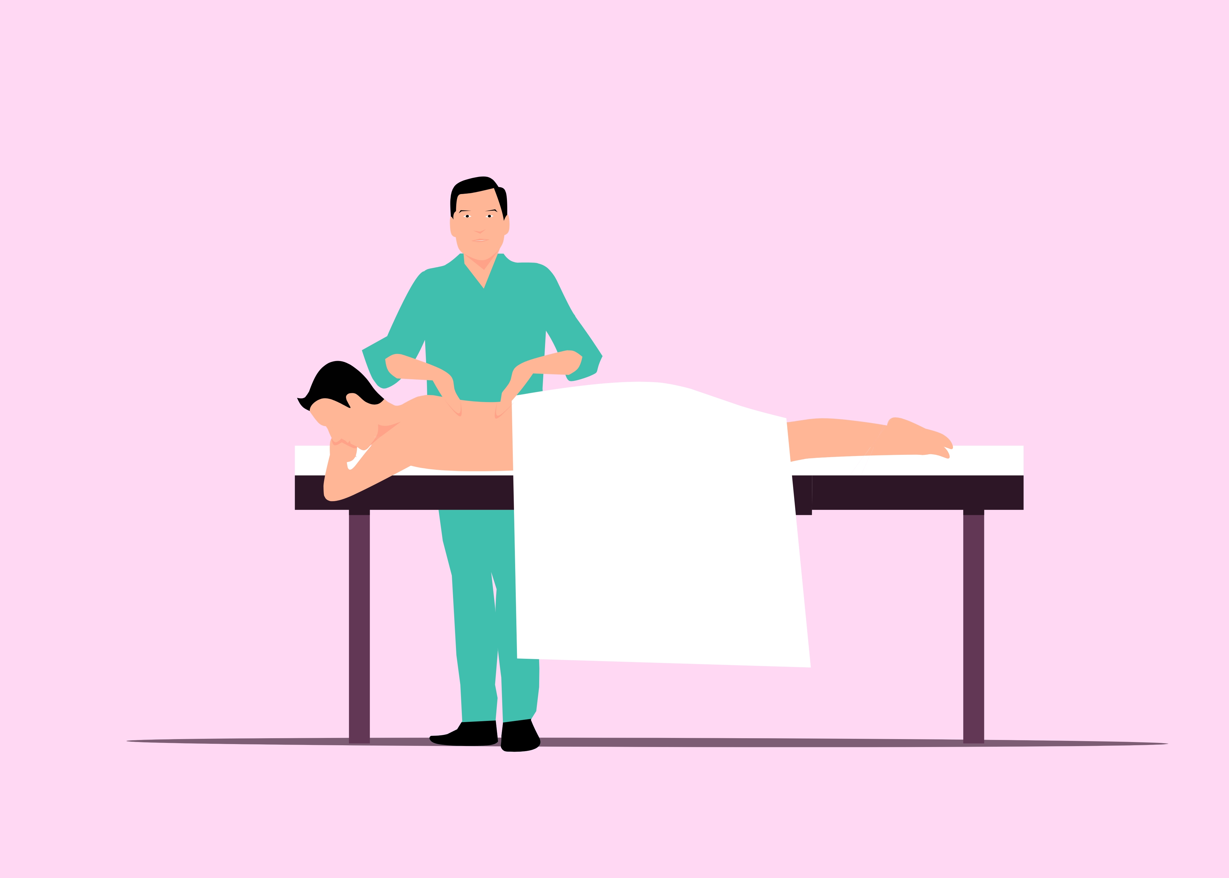 Massage and relaxation graphic design