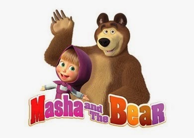 Gambar Lucu Kartun Marsha And The Bear Seru