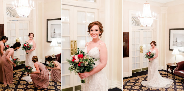 Snowy Winter US Naval Academy Wedding photographed by Maryland Wedding Photographer Heather Ryan Photography