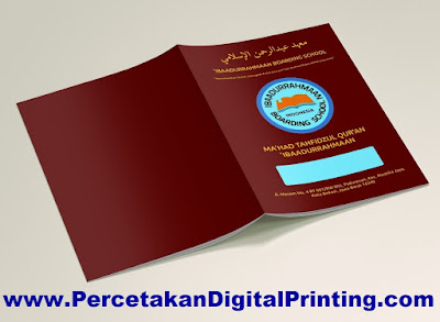 Contoh Contoh Desain MAP IJAZAH Dari Percetakan Digital Printing Terdekat