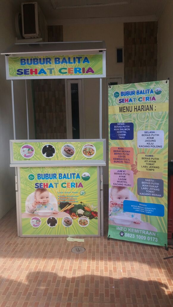 Contoh Banner Bubur Bayi - gambar spanduk