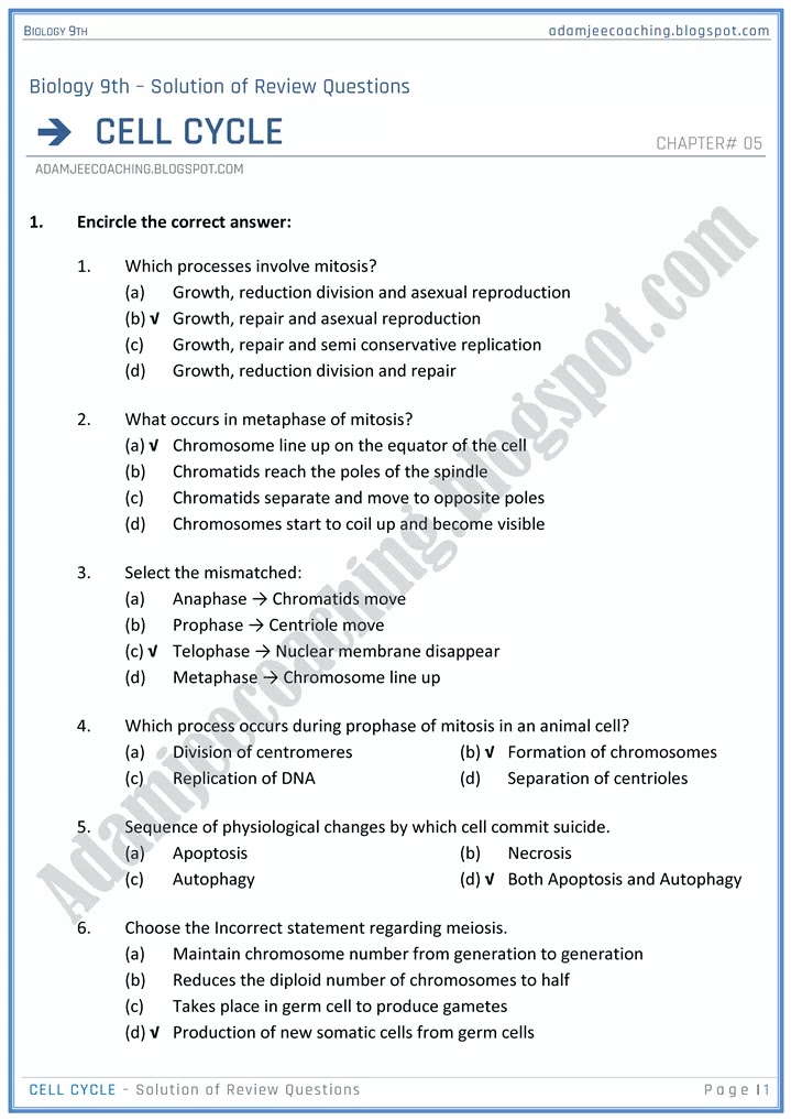 cell-cycle-review-question-answers-biology-9th