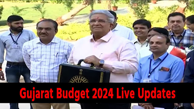 Gujarat Budget 2024 Live Updates