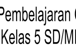 RPP Pembelajaran Online Matematika Untuk SD/MI Kelas 5