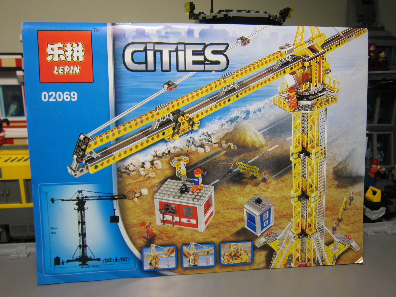 It's Not Lego: Lepin 02069 Not Lego Tower Crane Set Review - Part One