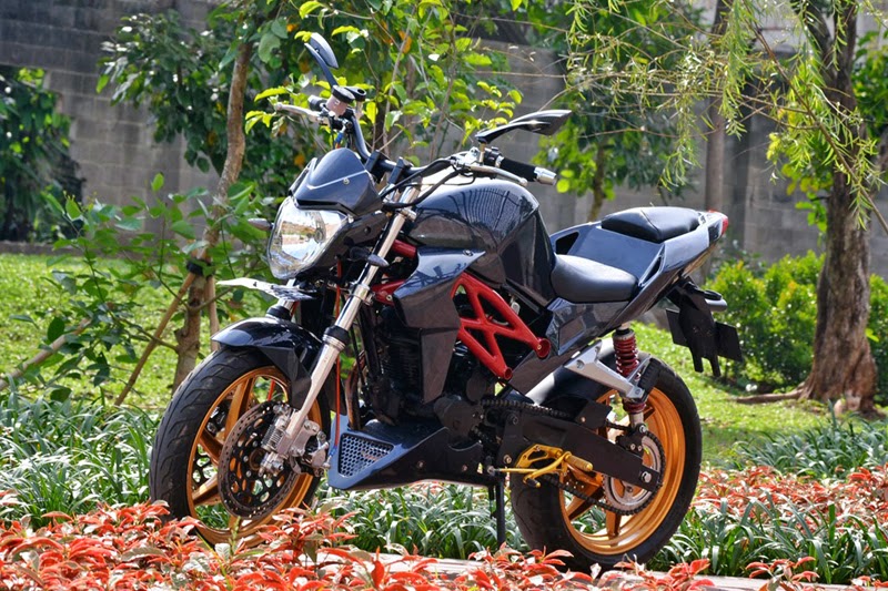 Motor Drag Ninja : Foto Modif Honda Tiger Revo ala Ducati 