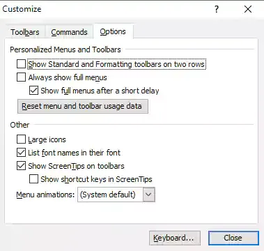 মাইক্রোসফট অফিস 2003 ইন্টারফেস পরিচিত |  Ms office 2003 Menu Bar Details