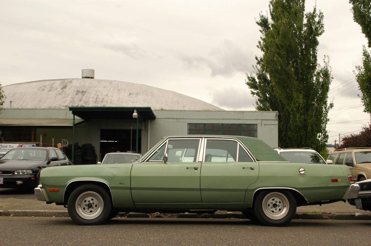 1975 Plymouth Valiant Custom.