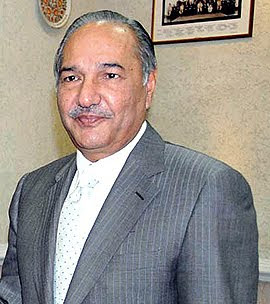 Pakistan Defense Minister Ch. Ahmad Mukhtar