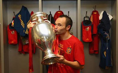 Andres Iniesta MVP Euro 2012