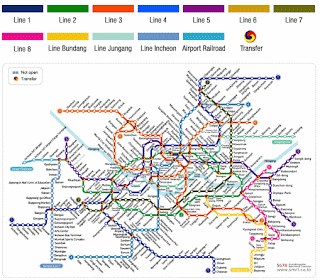 Seoul Subway  on Seoul Map Subway   Seoul Map Subway Korea