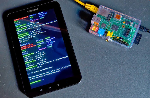 Consola Raspberry Pi en Android