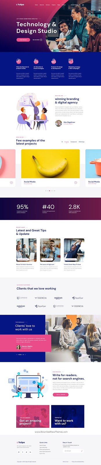 Multipurpose Portfolio & Agency Template