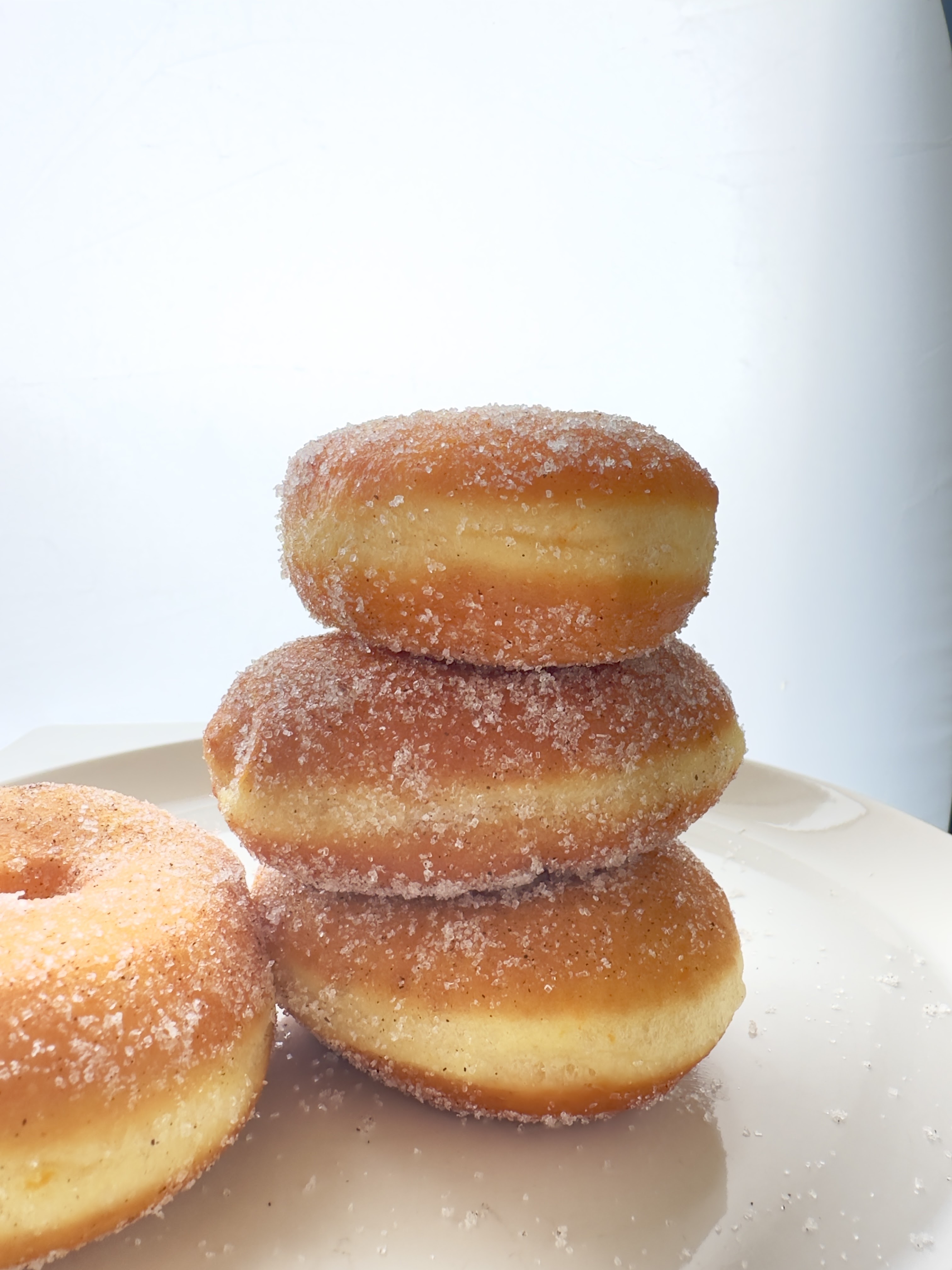 Donuts ( o doughnuts) alla crema e vaniglia...ma non solo