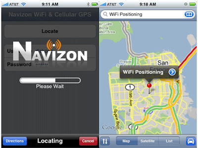 Free Version of Navizon GPS for iPhone