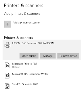 Sharing Printer Epson Windows 10