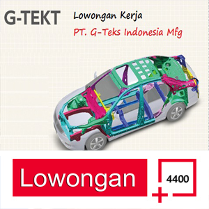 Lowongan Kerja Karawang Bulan Juni 2015 PT. G-Tekt 