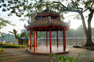 Chinese Gazebo, Waterfront Kuching, Sarawak, Malaysia