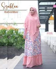 Gamis Muslim Syari Syahlaa