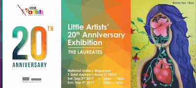 Source: Little Artists Art Studio. Poster for The LAUREATES Exhibition.