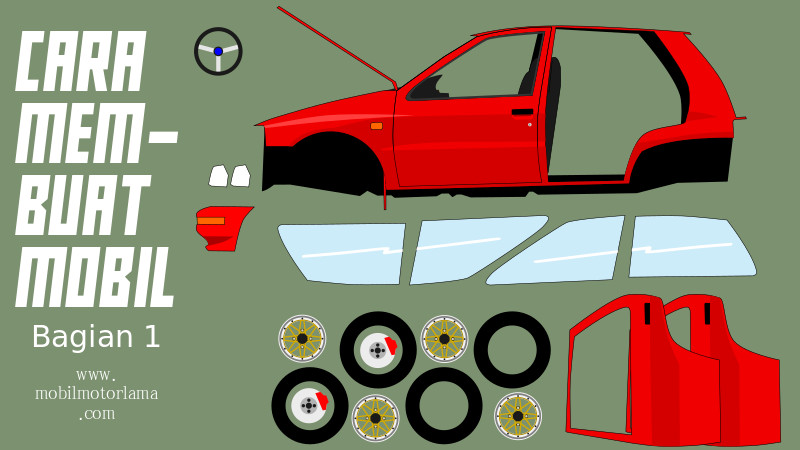  Cara Membuat Mobil Riset dan Pengembangan Mobil Motor Lama