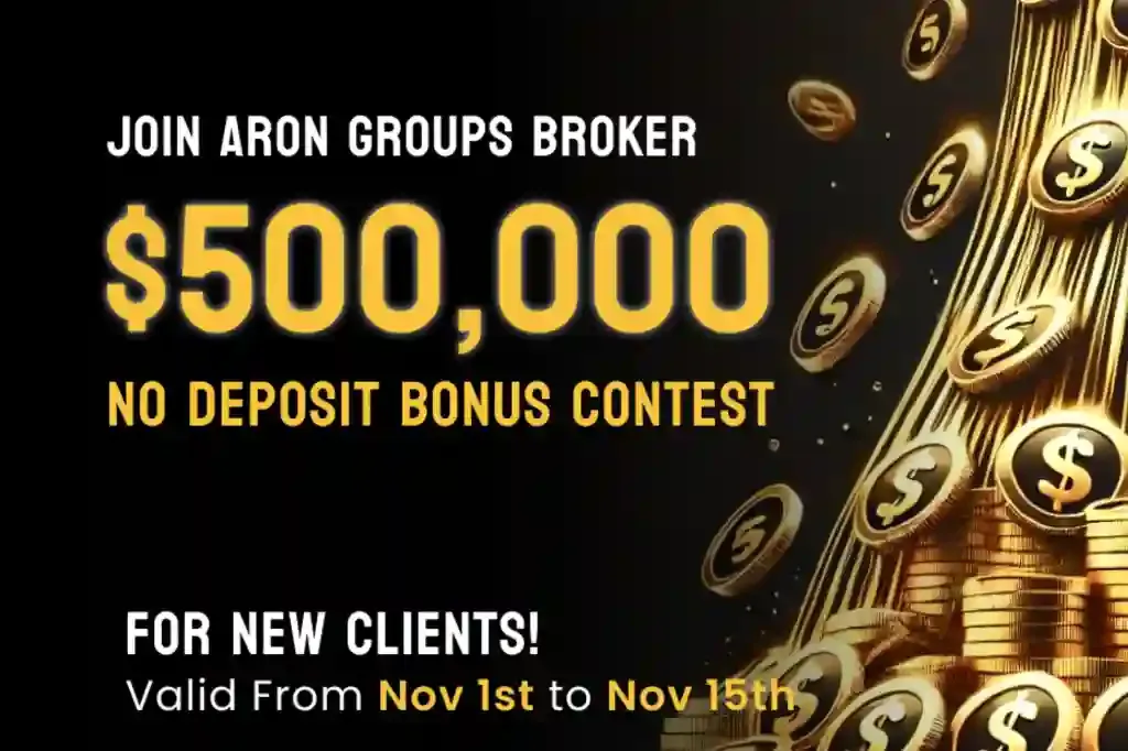Join the Aron Groups Broker $500,000 No Deposit Bonus Contest