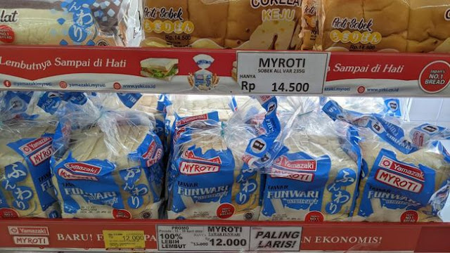 RAK DISPLAY ROTI ALFAMART, INDOMARET, ALFAMIDI & MINIMARKET