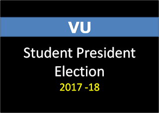 Virtual University Student President Election (2017-18)