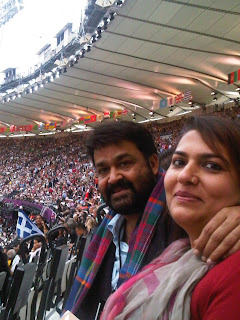 mohanlal at london olympics