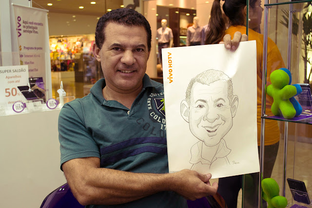 G.Ladeira caricaturas em eventos