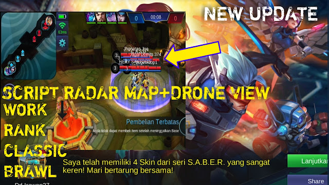 Script radar map+drone view premium