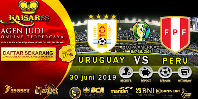 Prediksi Bola Terpercaya Liga Copa America Uruguay vs Peru 30 Juni 2019