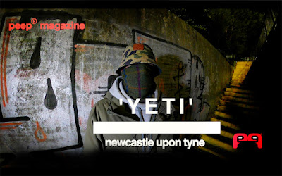 peep interview The Yeti Graffiti Artist in Newcastle Scotswood area under tyne bridge