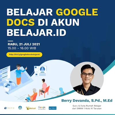 Belajar Google Docs di Akun belajar.id