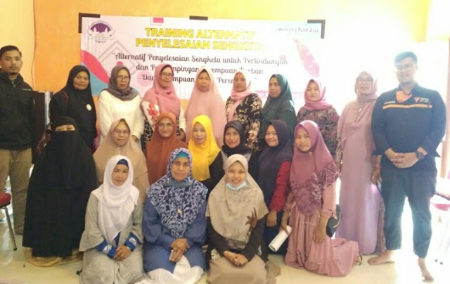 AWPF Gelar Training Alternatif Penyelesaian Sengketa Bersama Perempuan Bener Meriah