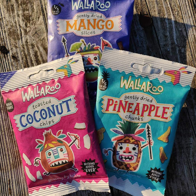 dried fruit in compostable packaging from Wallaroo