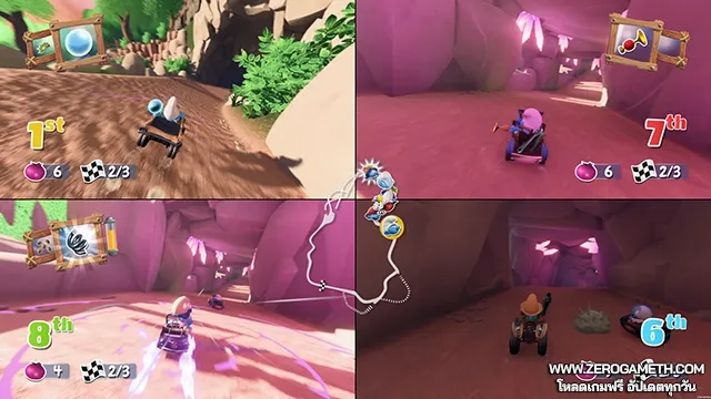 โหลดเกมไฟล์เดียว Smurfs Kart