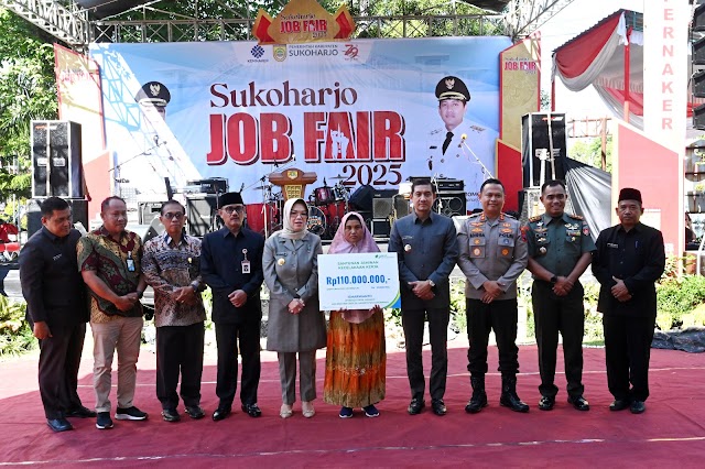 Dandim 0726/Sukoharjo Hadiri Pembukaan Sukoharjo Job Fair 2025 di GP3D