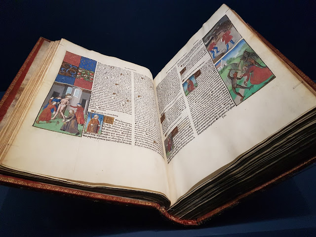 La légende dorée de Jacques de Voragine (vers 1228). Appartenait à Charles VIII