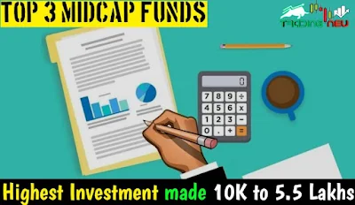 Top 3 Midcap Funds: Highest investment in these, SIP of ₹ 10000 made 5.5 lakhs in 3 years