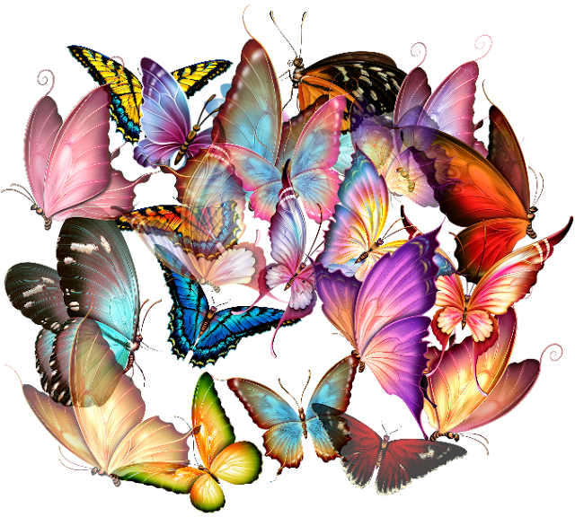 Mariposas PNG HD - Pack 2