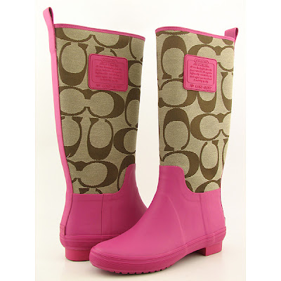 Fashion Rain Boots  Girls on Dream Artists  Coach Rain Boots