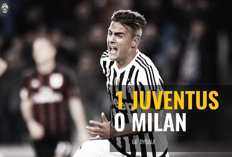 Paulo Dybala ,Man of The Match Juve-Ac Milan