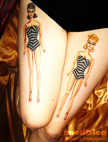 Barbie Turns 50, Gets All Tatted Up, The New Tattoo Barbie | Morninpaper