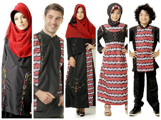 Model Baju  Muslim Couple Keluarga Untuk Lebaran  2022  