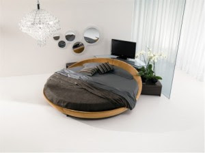 Modern Contemporary Round Beds for Bedroom Decorating 2
