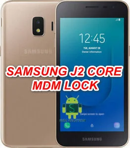 How To Remove Samsung J2 Core SM-J260T1 MDM Lock-Dose Not allow Factory Reset