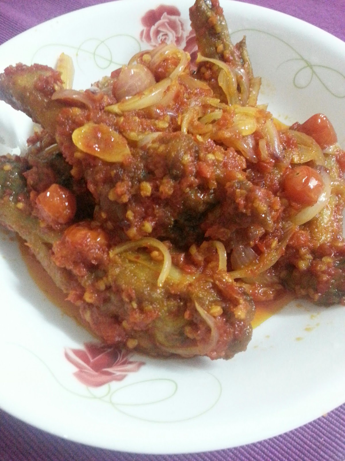 Dapur Cik Na Sambal Ayam (Resepi II)