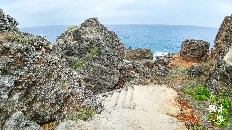 消失半個世紀的遺跡｜小琉球永安橋遺址~近烏鬼洞落日亭中間｜賞落日夕陽藍海亭